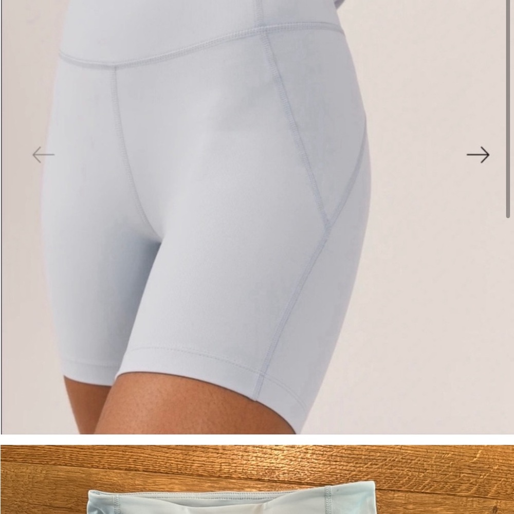 Something Navy biker shorts - brand new